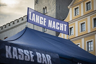 Lange Nacht der Museen Regensburg 2025 Haidplatz Infozelt